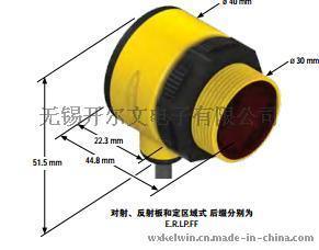 現(xiàn)貨無錫NER邦納T30直角圓柱型螺紋安裝的傳感器 T30SN6R T30SN6FF200 T30RW3LPQ1開爾文電子低價(jià)出售BAN